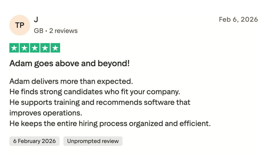 Sales Chief Trustpilot review 6